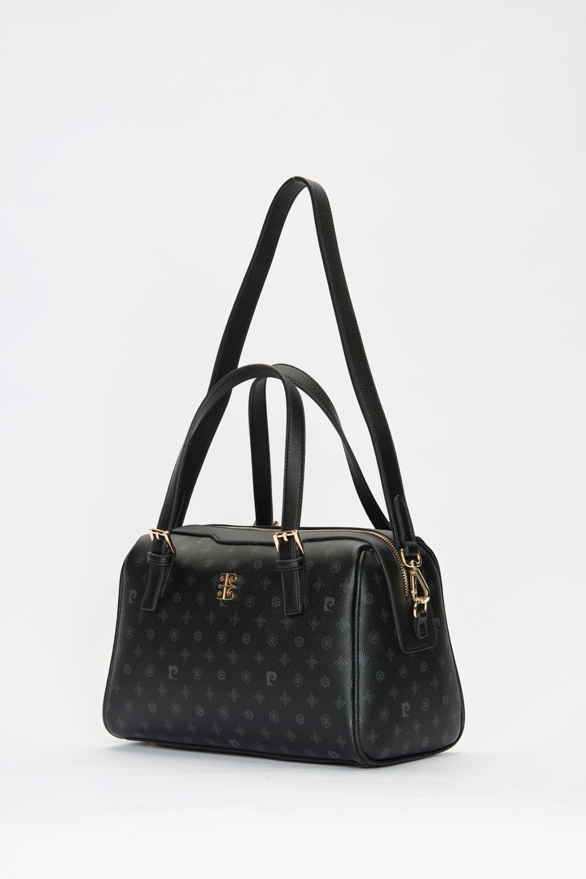 Siyah Monogram Kadın Omuz Çantası 05PO22Y1532