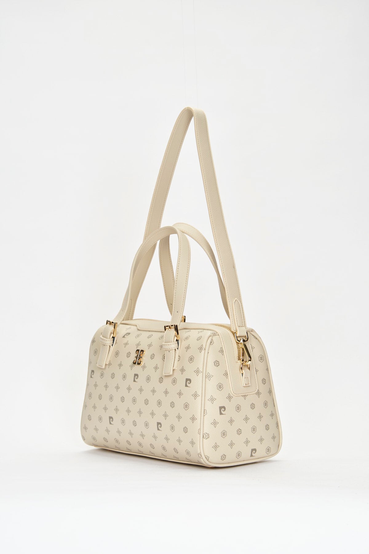 Bej Monogram Kadın Omuz Çantası 05PO22Y1532