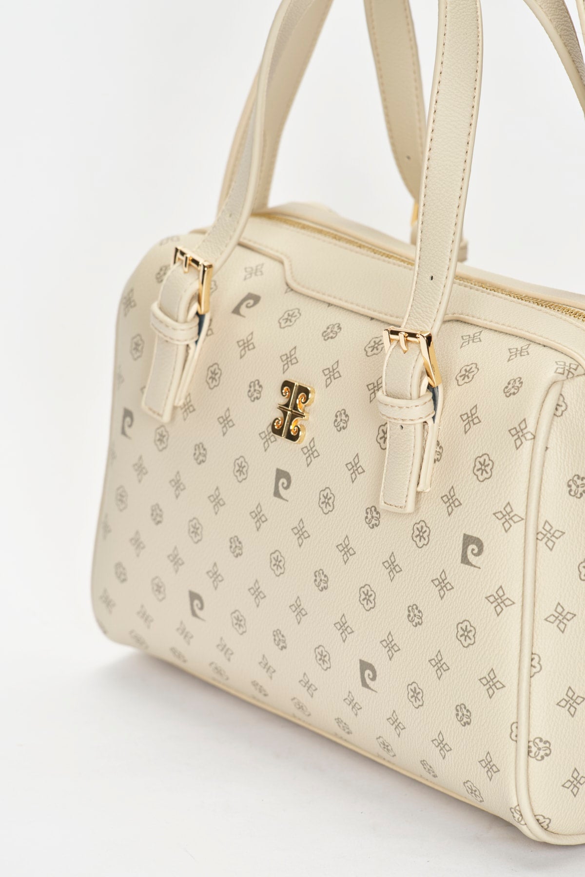 Bej Monogram Kadın Omuz Çantası 05PO22Y1532